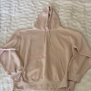 brandy melville/john galt pink hoodie
